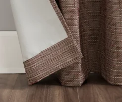 Wilbon Russet Linen Blackout Curtain Panel, (84") -Cheap Home Store 810518492 5