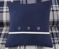 Leroy Navy King 8-Piece Reversible Comforter Set -Cheap Home Store 810523123 810523125 810523126 810523127 15