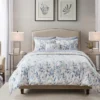 Leisha Blue Queen 8-Piece Reversible Comforter Set -Cheap Home Store 810523128 810523131 810523129 810523130