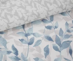 Leisha Blue Queen 8-Piece Reversible Comforter Set -Cheap Home Store 810523128 810523131 810523129 810523130 8