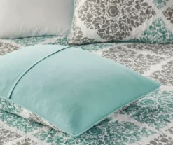 Arbor Aqua Reversible Coverlet Set -Cheap Home Store 810523161 810523162 4