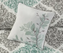 Arbor Aqua Reversible Coverlet Set -Cheap Home Store 810523161 810523162 7