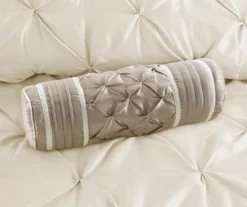 Piedmont Ivory Tufted Full 7-Piece Comforter Set -Cheap Home Store 810523166 810523170 810523231 8