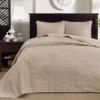 Vancouver Khaki Queen 3-Piece Bedspread Set -Cheap Home Store 810523203 810523214 810523239 810523249 12