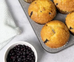 Gray Speckled 12-Cup Muffin Pan -Cheap Home Store 810526198 3