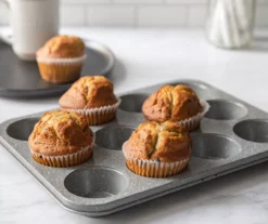 Gray Speckled 12-Cup Muffin Pan -Cheap Home Store 810526198 4