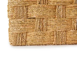 Natural Brown Seagrass Woven Storage Bin, (14.5") 11 Natural Brown Seagrass Woven Storage Bin, (14.5") -Cheap Home Store 810533793 2