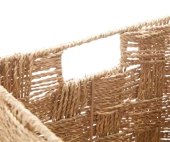 Natural Brown Seagrass Woven Storage Bin, (14.5") 13 Natural Brown Seagrass Woven Storage Bin, (14.5") -Cheap Home Store 810533793 21