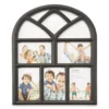 Black Arch 5-Opening Collage Picture Frame, (4" X 6") -Cheap Home Store 810534617