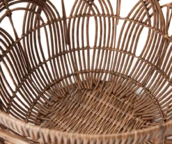Brown Woven Round Paper & Resin Basket 8 Brown Woven Round Paper & Resin Basket -Cheap Home Store 810535802 2