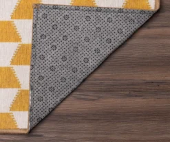 My Magic Carpet Yanis Gold Washable Area Rug -Cheap Home Store 810537682 3