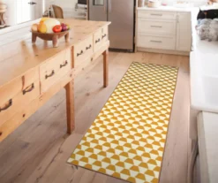 My Magic Carpet Yanis Gold Washable Area Rug -Cheap Home Store 810537683 2