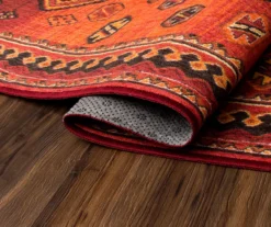 My Magic Carpet Phoenix Kilim Garnet Washable Area Rug 27 My Magic Carpet Phoenix Kilim Garnet Washable Area Rug -Cheap Home Store 810537705 4