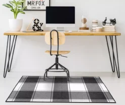 My Magic Carpet Buffalo Plaid Washable Area Rug -Cheap Home Store 810537717 5