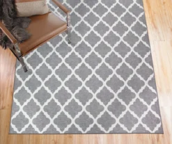 My Magic Carpet Moroccan Trellis Washable Area Rug -Cheap Home Store 810537736 2