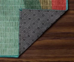 My Magic Carpet Cove Green Washable Area Rug -Cheap Home Store 810537763 3