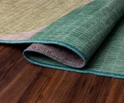 My Magic Carpet Cove Green Washable Area Rug -Cheap Home Store 810537763 4