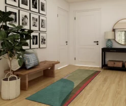 My Magic Carpet Cove Green Washable Area Rug -Cheap Home Store 810537764 2