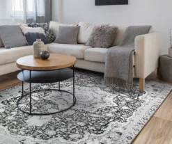 My Magic Carpet Parviz Gray Washable Area Rug -Cheap Home Store 810537769 3