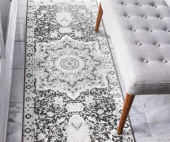 My Magic Carpet Parviz Gray Washable Area Rug -Cheap Home Store 810537770 2