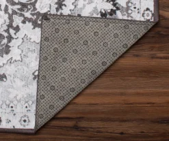 My Magic Carpet Parviz Gray Washable Area Rug -Cheap Home Store 810537771 3