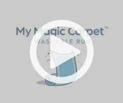 My Magic Carpet Parviz Gray Washable Area Rug -Cheap Home Store 810537771 810537770 810537769