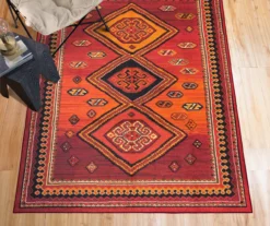 My Magic Carpet Phoenix Kilim Garnet Washable Area Rug 40 My Magic Carpet Phoenix Kilim Garnet Washable Area Rug -Cheap Home Store 810537782 2