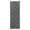 My Magic Carpet Medina Moroccan Diamond Gray Washable Runner, (2'6" X 7') -Cheap Home Store 810537791 1