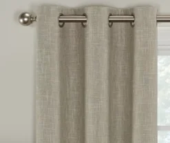 Eclipse Alec Crosshatch Blackout Grommet Curtain Panel Pair -Cheap Home Store 810538076 1