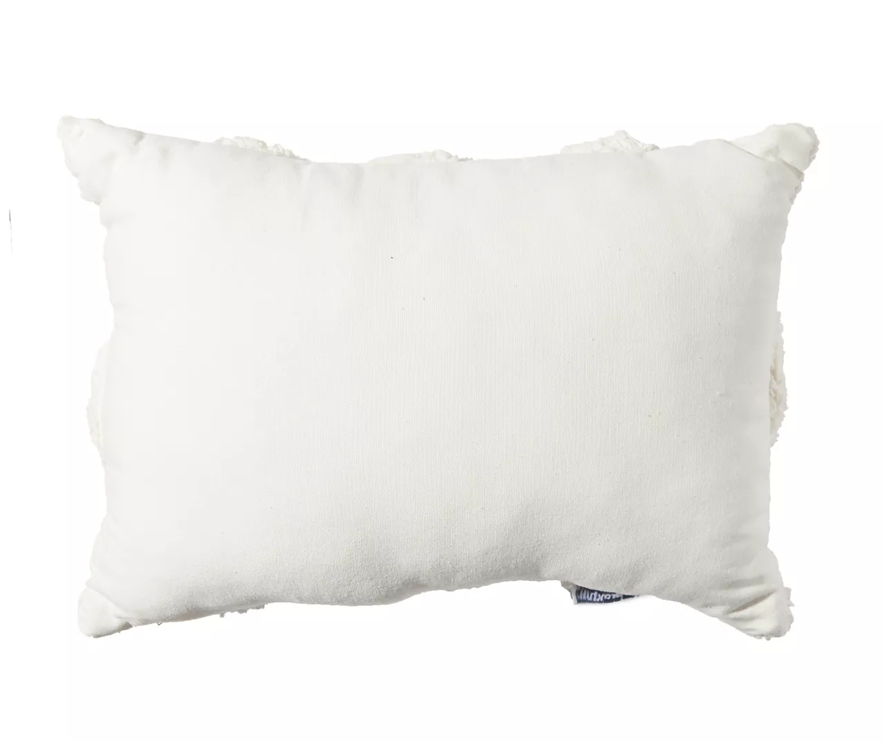 Ivory Tufted Diamond Lattice Throw Pillow 4 Ivory Tufted Diamond Lattice Throw Pillow - Image 2