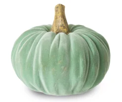 Mint Green Velvet 3-Piece Rib Pumpkin Set -Cheap Home Store 810547831 5