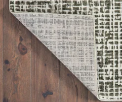 Bobak Gray Textured Geometric Area Rug -Cheap Home Store 810551230 6