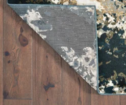 Bocleah Navy & White Distressed Textured Area Rug, (3.1' X 5.5') 8 Bocleah Navy & White Distressed Textured Area Rug, (3.1' X 5.5') -Cheap Home Store 810551246 2