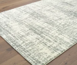 Vera Ivory & Gray Distressed Area Rug -Cheap Home Store 810551395 2