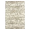 Veda Ivory & Brown Distressed Area Rug -Cheap Home Store 810551398
