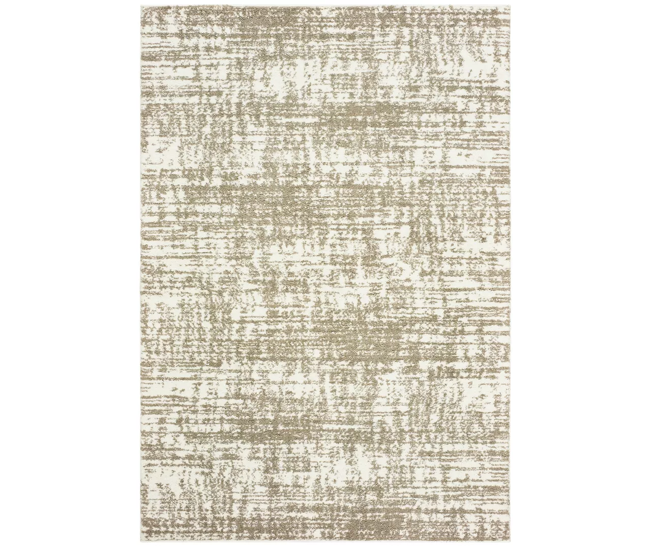 Veda Ivory & Brown Distressed Area Rug 8 Veda Ivory & Brown Distressed Area Rug - Image 6