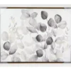 White & Gray Eucalyptus Framed Canvas -Cheap Home Store 810552395