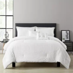 Farmhouse Seersucker Comforter Set -Cheap Home Store 810552778 1