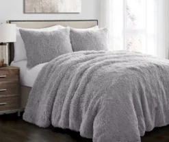 Emma Faux Fur Comforter Set