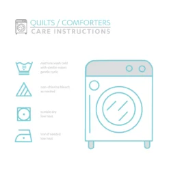 Ava Navy Diamond-Quilted Full/Queen 3-Piece Quilt Set -Cheap Home Store 810552953 41