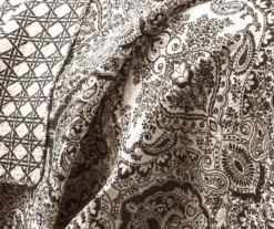 Aubree Black & White Full/Queen 3-Piece Quilt Set -Cheap Home Store 810552958 31