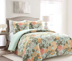 Sydney Floral Quilt Set -Cheap Home Store 810553273