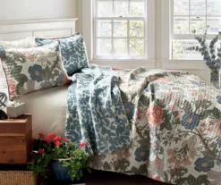 Sydney Floral Quilt Set -Cheap Home Store 810553274