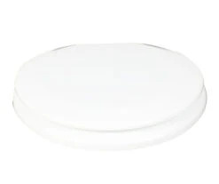 White Oblong Wood Toilet Seat -Cheap Home Store 810557533 15