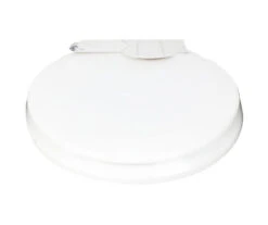White Oblong Wood Toilet Seat -Cheap Home Store 810557533 4