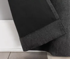 Baylor Charcoal Room-Darkening Grommet 4-Piece Curtain Panel Set, (84") 13 Baylor Charcoal Room-Darkening Grommet 4-Piece Curtain Panel Set, (84") -Cheap Home Store 810559677 2