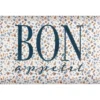 "Bon Appetit" Blue & Brown Abstract Soft Step Kitchen Mat, (18" X 30") -Cheap Home Store 810563623