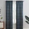 Sundown Indira Geometric Room-Darkening Curtain Panel Pair -Cheap Home Store 810565614