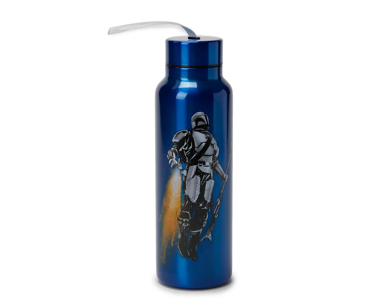 STAR WARS The Mandalorian Blue Stainless Steel Water Bottle, 27 Oz. 3 STAR WARS The Mandalorian Blue Stainless Steel Water Bottle, 27 Oz.