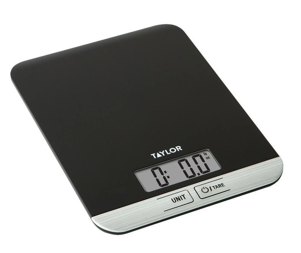 Taylor Black Digital Kitchen Scale 3 Taylor Black Digital Kitchen Scale
